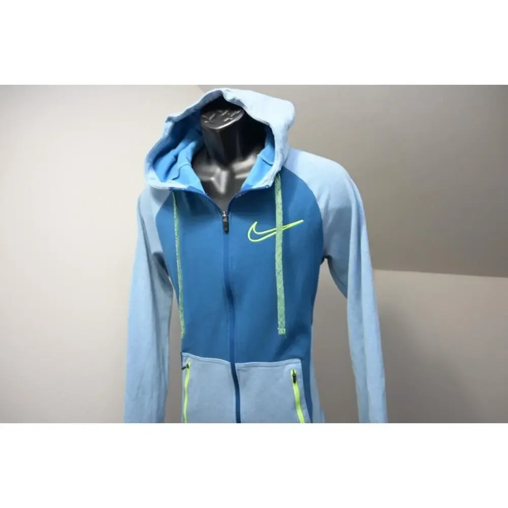Nike Hoodie Full Zip Performance‎ Fleece Sweater Mens Size Small